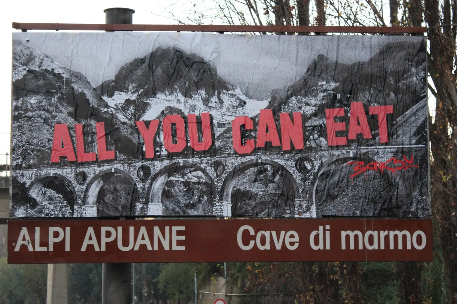 ALL YOU CAN EAT: THE RIGHT BANKSY™